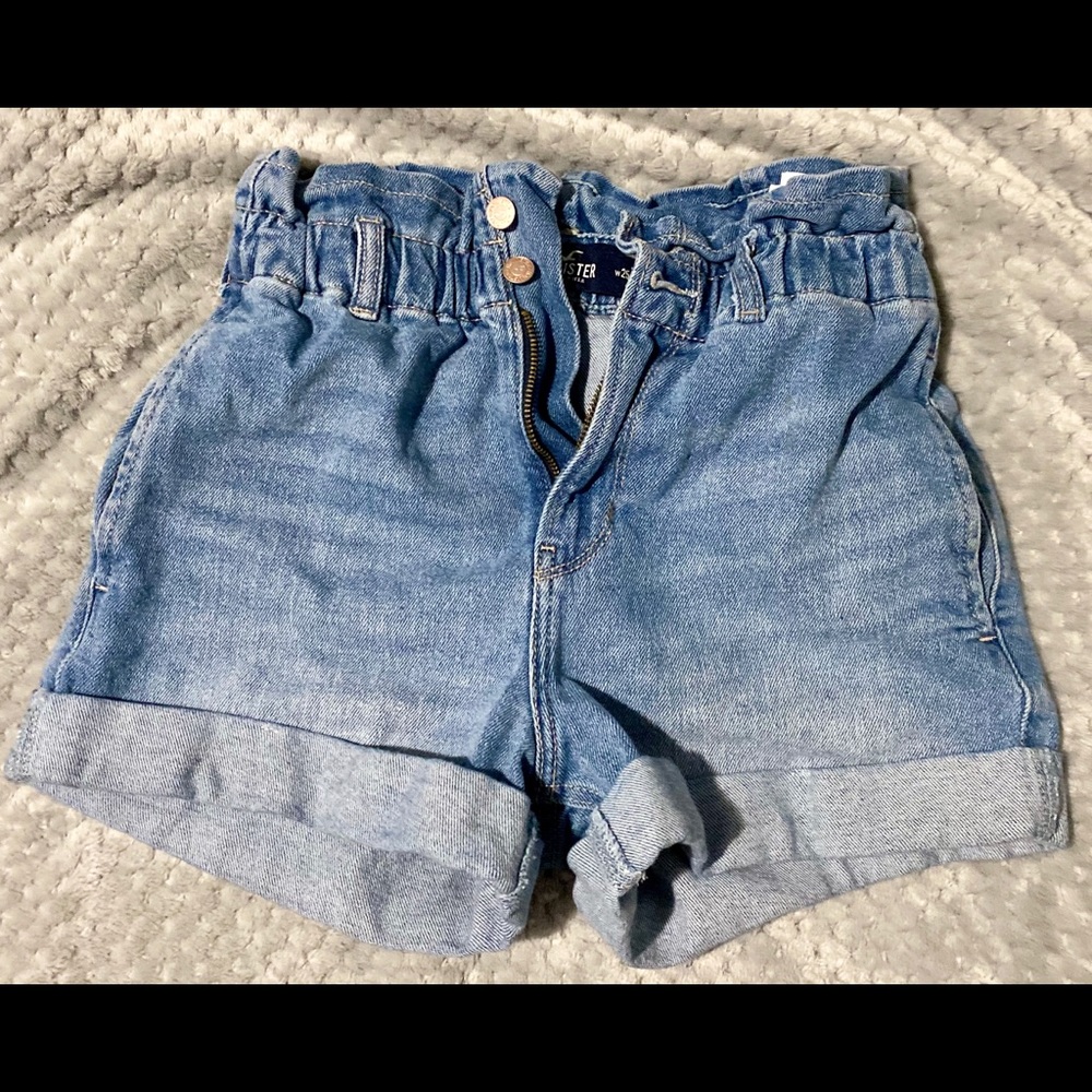 Hollister PaperBag Denim Shorts